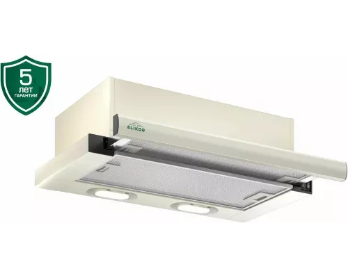 Вытяжка встраиваемо-выдвижная ELIKOR ИНТЕГРА 50П-400-В2Л топл.молоко/топл.молоко