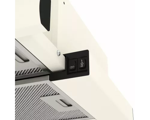 Вытяжка встраиваемо-выдвижная ELIKOR ИНТЕГРА 60П-400-В2Л топл.молоко