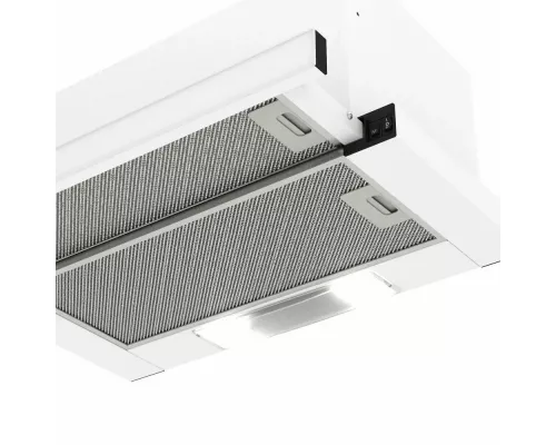 Вытяжка встраиваемо-выдвижная ELIKOR ИНТЕГРА GLASS 60П-650-В2Л белый/стекло бежевый