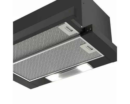 Вытяжка встраиваемо-выдвижная ELIKOR ИНТЕГРА GLASS 60П-650-В2Л черный/стекло черное