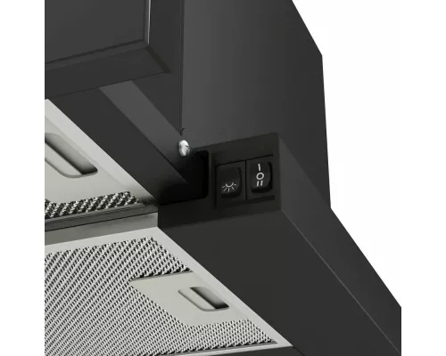 Вытяжка встраиваемо-выдвижная ELIKOR ИНТЕГРА GLASS 60П-650-В2Л черный/стекло черное