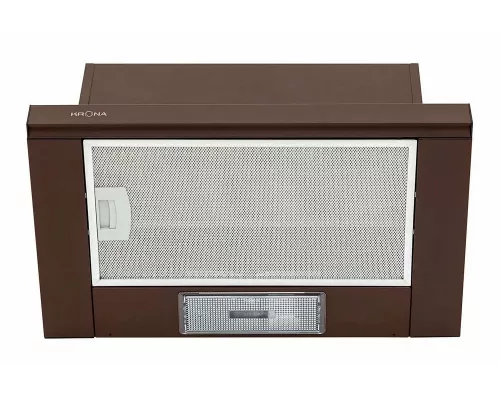 Вытяжка встраиваемо-выдвижная KRONA KAMILLA 500 BROWN