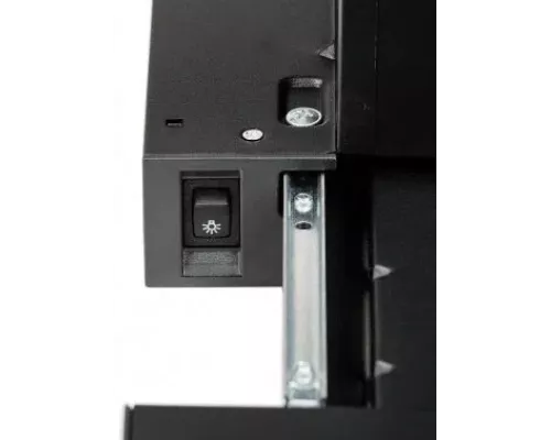 Вытяжка встраиваемо-выдвижная KRONA KAMILLA 600 BLACK черный (2 мотора)