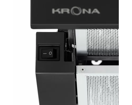 Вытяжка встраиваемо-выдвижная KRONA KAMILLA T 500 BLACK