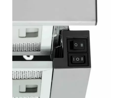 Вытяжка встраиваемо-выдвижная KRONA KAMILLA T 600 INOX (2 мотора)