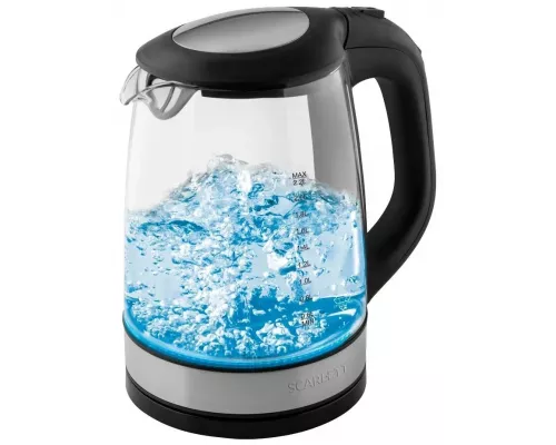 Чайник SCARLETT SC-EK27G19 стекло черный