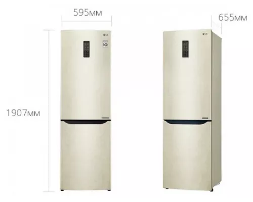 Холодильник LG GA-B419 SEUL бежевый