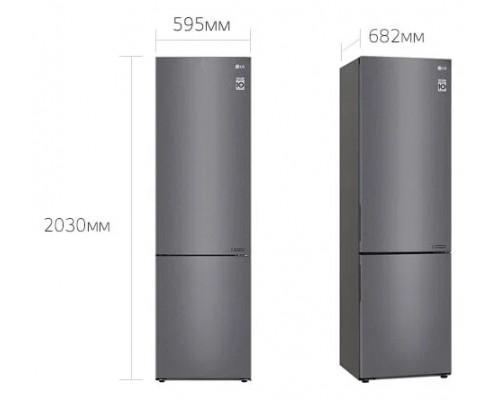 Холодильник LG GA-B509 CLCL графит Холодильник LG GA-B509 CLCL графит