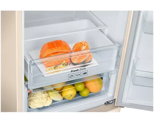 Холодильник SAMSUNG RB37A5001EL/WT бежевый