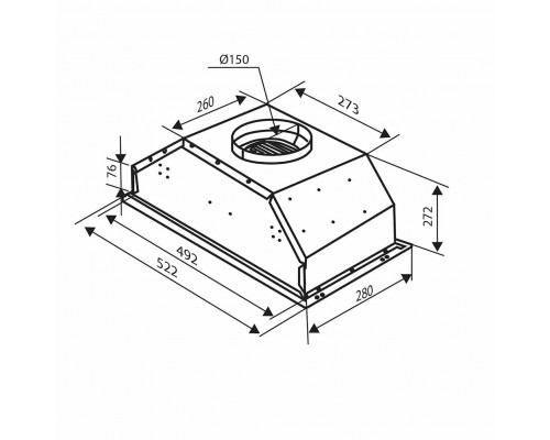 Вытяжка полновстраиваемая Zigmund & Shtain K 011.5 B черный Вытяжка полновстраиваемая Zigmund & Shtain K 011.5 B черный