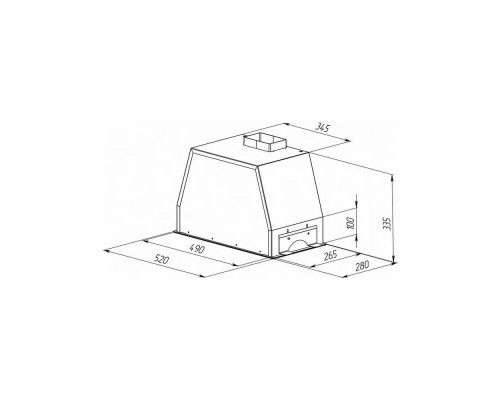 Вытяжка полновстраиваемая Zigmund & Shtain K 014.5 B черный Вытяжка полновстраиваемая Zigmund & Shtain K 014.5 B черный