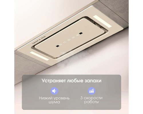 Вытяжка полновстраиваемая Zigmund & Shtain K 014.5 X бежевый Вытяжка полновстраиваемая Zigmund & Shtain K 014.5 X бежевый