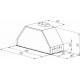 Вытяжка полновстраиваемая Zigmund & Shtain K 014.7 S нерж.