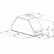 Вытяжка полновстраиваемая Zigmund & Shtain K 014.7 S нерж.