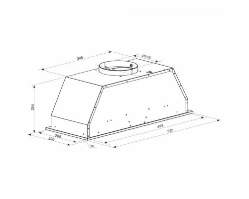 Вытяжка полновстраиваемая Zigmund & Shtain K 016.5 B черный Вытяжка полновстраиваемая Zigmund & Shtain K 016.5 B черный