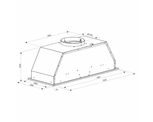 Вытяжка полновстраиваемая Zigmund & Shtain K 016.5 W белый Вытяжка полновстраиваемая Zigmund & Shtain K 016.5 W белый