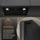 Вытяжка полновстраиваемая WEISSGAUFF BOX 1200 BL черный