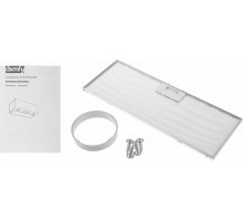 Вытяжка полновстраиваемая Domfy DM6036BB WG белый