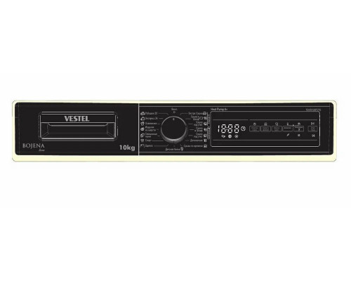 Сушильная машина VESTEL TDH10120T2TG бежевый мрамор Сушильная машина VESTEL TDH10120T2TG бежевый мрамор