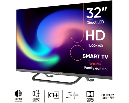 Телевизор TopDevice TDTV32BS04H_BK черный