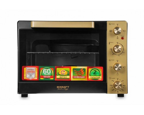 Мини-печь KRAFT Technology TCH-MO 6011 RKGL золотой Мини-печь KRAFT Technology TCH-MO 6011 RKGL золотой