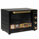 Мини-печь KRAFT Technology TCH-MO 6012 RKDGLB черный/золотой