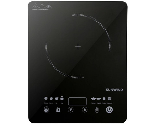 Настольная плита SUNWIND SCI-0502 черный
