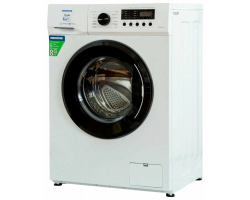 Стиральная машина RENOVA WAF-8014ISM31 белый/черный Стиральная машина RENOVA WAF-8014ISM31 белый/черный