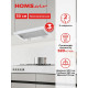 Вытяжка встраиваемо-выдвижная HOMSair FLAT 50 Белый