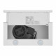 Вытяжка встраиваемо-выдвижная HOMSair FLAT 60 Glass белый