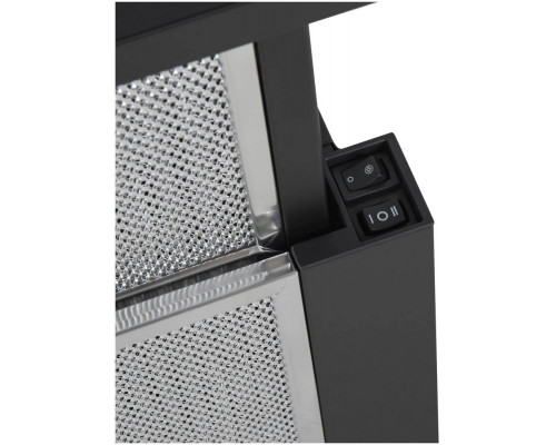 Вытяжка встраиваемо-выдвижная HOMSair FLAT 60 Glass черный Вытяжка встраиваемо-выдвижная HOMSair FLAT 60 Glass черный