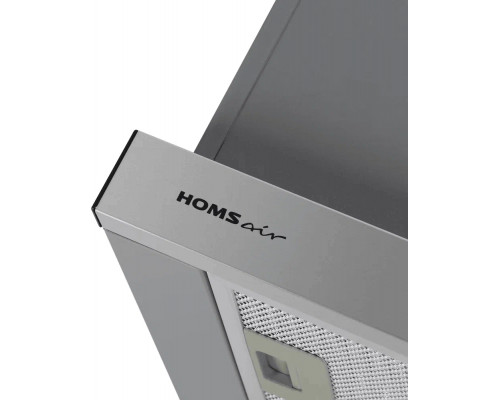 Вытяжка встраиваемо-выдвижная HOMSair FLAT 60 нерж.