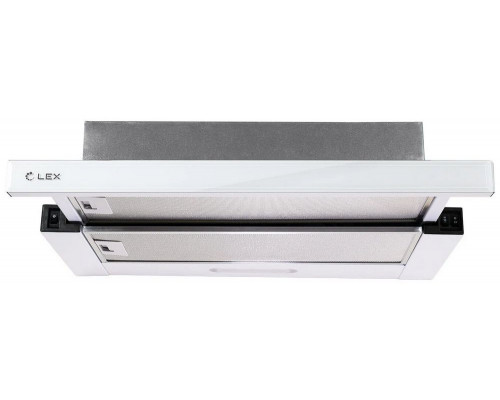 Вытяжка встраиваемо-выдвижная LEX HONVER G 2M 600 WHITE Вытяжка встраиваемо-выдвижная LEX HONVER G 2M 600 WHITE