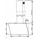 Вытяжка каминная наклонная CENTEK CT-1829-60 Black