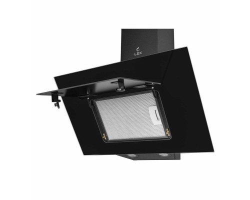 Вытяжка каминная наклонная LEX MIRA GS 600 BLACK Вытяжка каминная наклонная LEX MIRA GS 600 BLACK