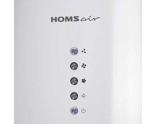 Вытяжка каминная циллиндрическая HOMSair ART 1050IS 35 белый Вытяжка каминная циллиндрическая HOMSair ART 1050IS 35 белый