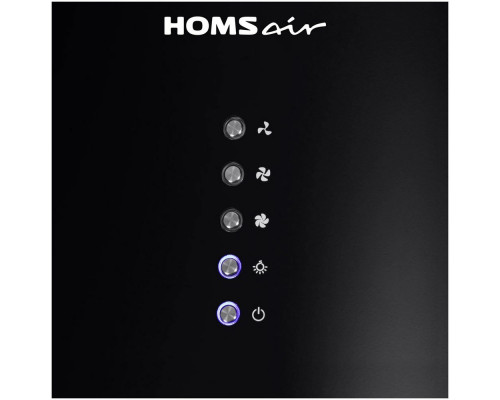 Вытяжка каминная циллиндрическая HOMSair ART 1050WL 35 Черный Вытяжка каминная циллиндрическая HOMSair ART 1050WL 35 Черный