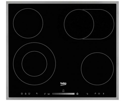 Варочная поверхность BEKO HIC 64503 TX черная Варочная поверхность BEKO HIC 64503 TX черная