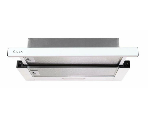 Вытяжка встраиваемо-выдвижная LEX HONVER 2M 600 WHITE белый