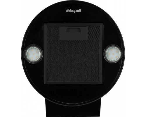 Вытяжка каминная циллиндрическая Weissgauff Tubus 90 Black Edition черный