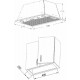 Вытяжка полновстраиваемая KORTING KHI 6530 W белый