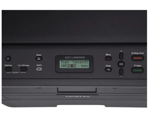 МФУ лазерный BROTHER DCP-L2520DWR (DCPL2520DWR1) черный МФУ лазерный BROTHER DCP-L2520DWR (DCPL2520DWR1) черный