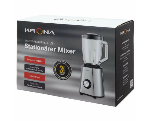 Блендер KRONA Stationarer Mixer 1000W Блендер KRONA Stationarer Mixer 1000W