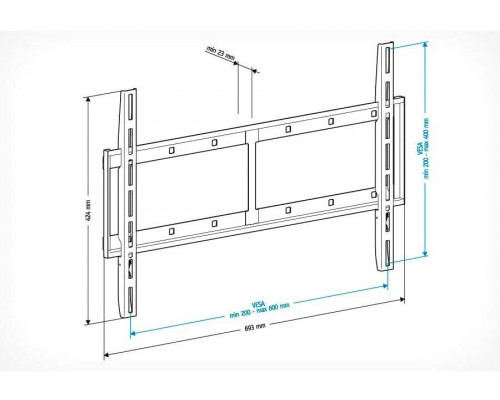 Кронштейн HOLDER LCD-F6607-B черный Кронштейн HOLDER LCD-F6607-B черный