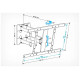 Кронштейн HOLDER LCD-SU6602-B черный