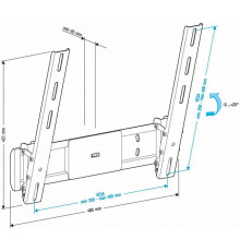 Кронштейн HOLDER LCD-T4612-B черный