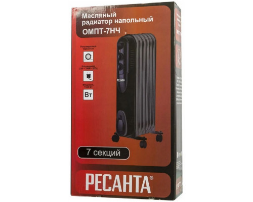 Масляный обогреватель РЕСАНТА ОМПТ-7НЧ Масляный обогреватель РЕСАНТА ОМПТ-7НЧ