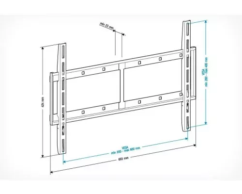 Кронштейн HOLDER LCD-F6607-B черный