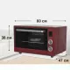 Мини-печь ESPERANZA TO-60CD RD красный