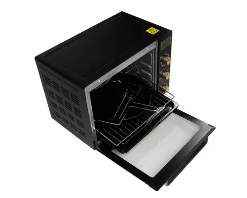 Мини-печь KRAFT Technology TCH-MO 6012 RKDGLB черный/золотой